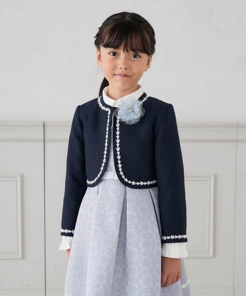 a.v.vキッズ 入学式 卒園式 ドレス ワンピース ジャケット ボレロ avv DECORA PINKY'S（デコラピンキーズ） 入学式 子供服 女 服 ワンピース