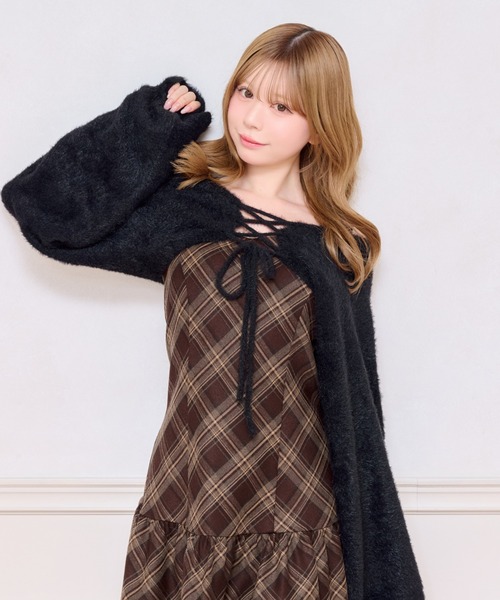 フォクシー✨️ 2way 長袖カーディガン ボレロ 羽織 軽量 伸縮 ボレロ