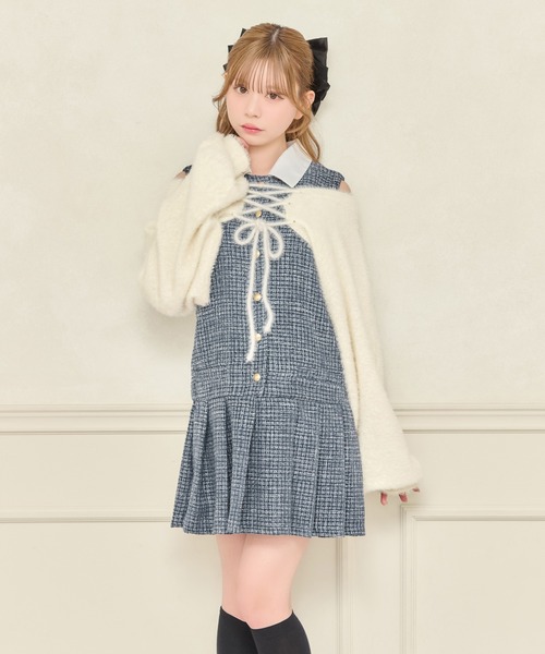 apres jour（アプレジュール） カーディガン 2WAYショートボレロ