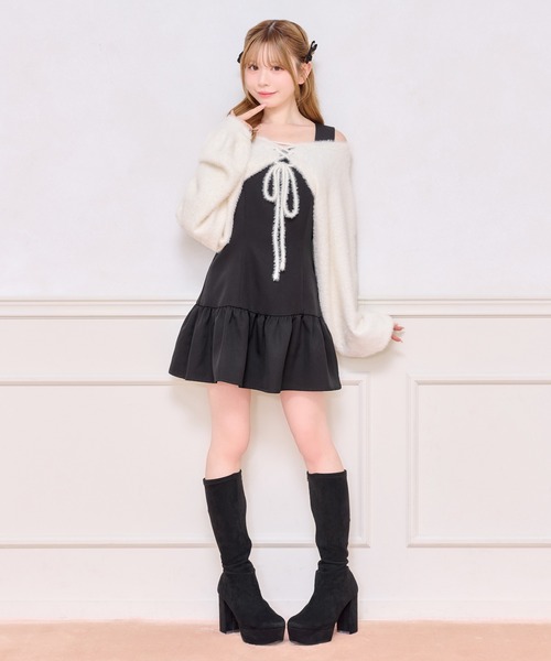 ♡*様 merruny 2wayショートボレロ　S apres jour（アプレジュール） カーディガン 2WAYショートボレロ