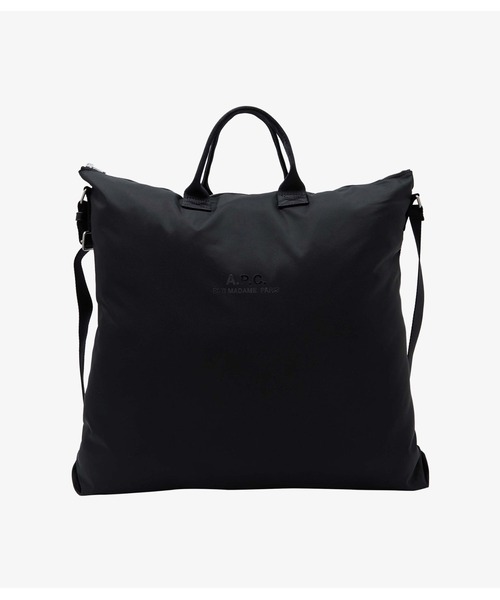A.P.C. ブラックショルダーバッグ A.P.C.（アーペーセー） ショルダーバッグ CROSSBODY BAG BACKSTAGE