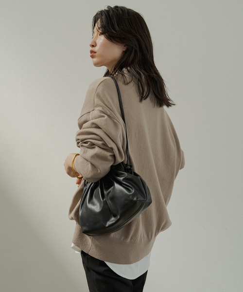 「LOUNGEDRESS」 長袖ニット FREE ベージュ レディース_画像3