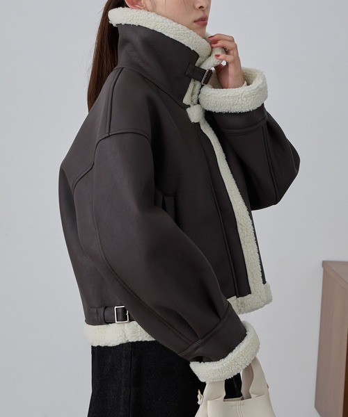 「nui nullu」 ブルゾン FREE ブラック レディース_画像7