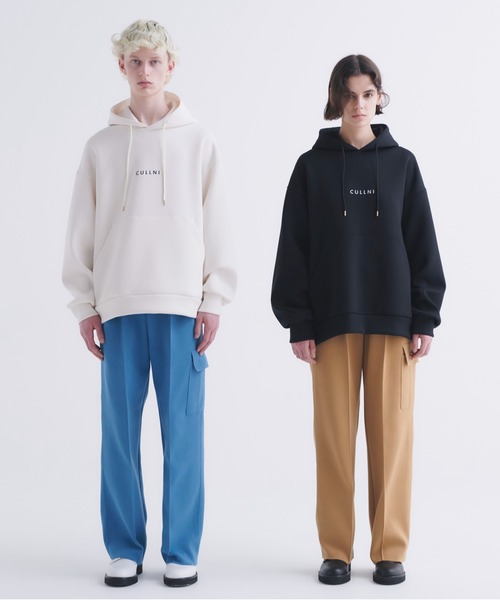 「CULLNI」 プルオーバーパーカー 2 モカ メンズの画像