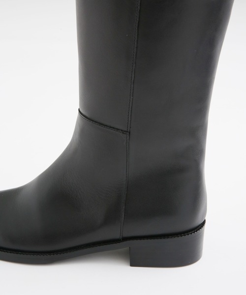 「REMME」 ロングブーツ 37 ダークブラウン レディース_画像5