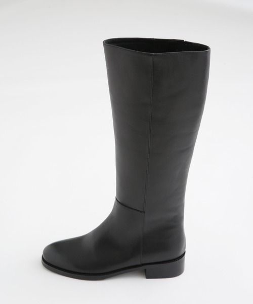 「REMME」 ロングブーツ 37 ダークブラウン レディース_画像9