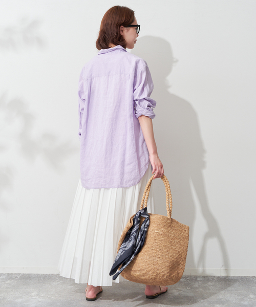 SLOBE IENA（スローブイエナ） リネンシャツ ブラウス シャツ 「追加