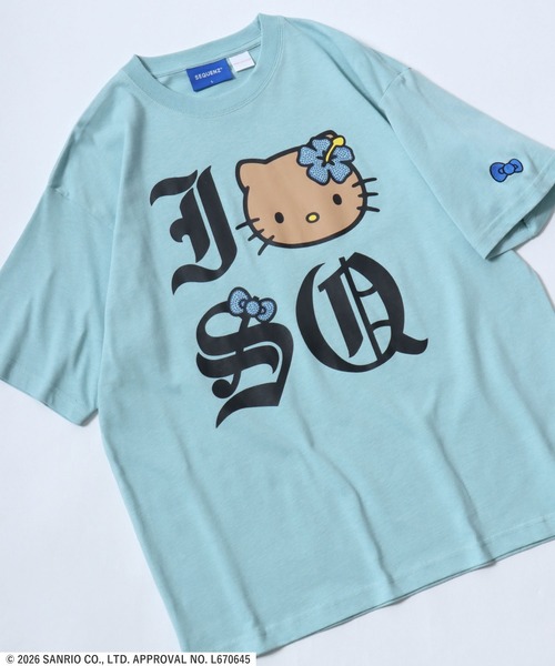sanrio（サンリオ） tシャツ 半袖 HELLO KITTY I LOVE ”KI”TEE/日焼け