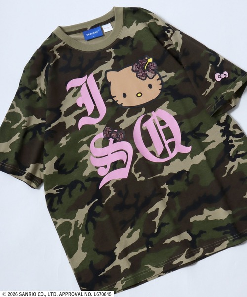 sanrio（サンリオ） tシャツ HELLO KITTY I LOVE ”KI”TEE/日焼けハロー