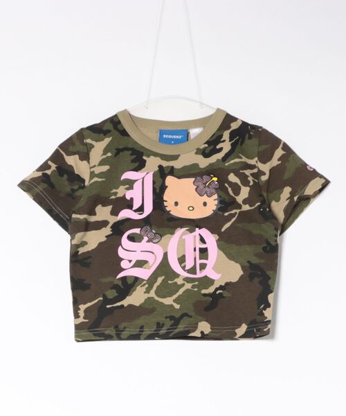 sanrio（サンリオ） tシャツ HELLO KITTY I LOVE ”KI”TEE/日焼けハロー