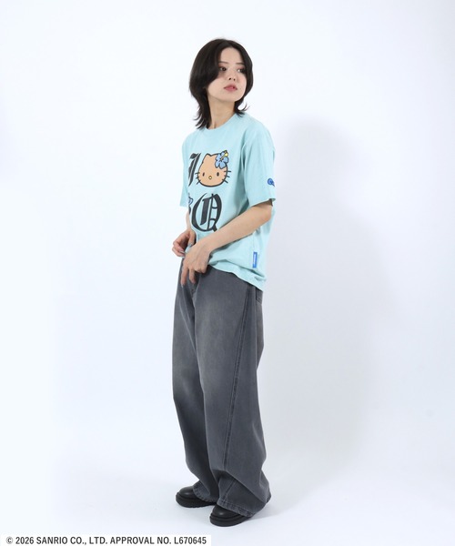 sanrio（サンリオ） tシャツ 半袖 HELLO KITTY I LOVE ”KI”TEE/日焼け