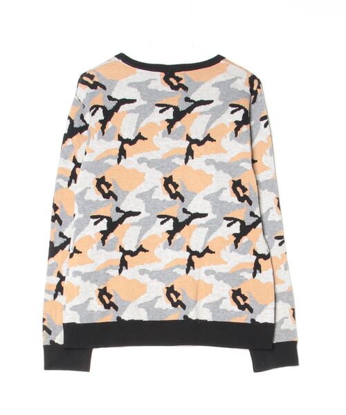 「ROSE BUD」 長袖ニット M ブラック メンズ_画像2