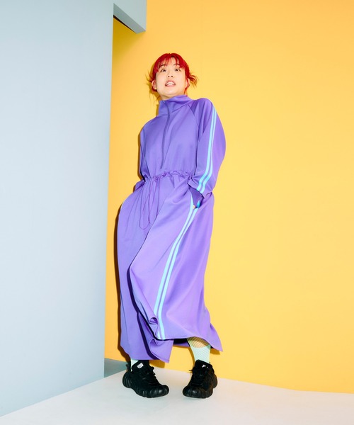 「PUNYUS」 長袖ワンピース 2 ブラック レディース_画像2