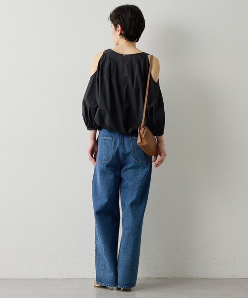 THE PAUSE ブラウス シャツ 「THE PAUSE」オープンショルダーブラウス