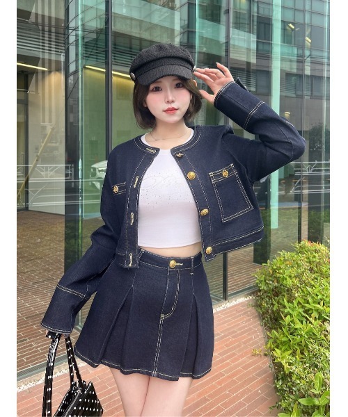 Darich ダーリッチ ロゴビジューエンジェルモチーフTシャツ　ブラック 黒 ロゴビジューエンジェルモチーフTシャツ – Darich