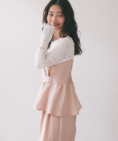 la boutique bonbon♡美品♡ブラウス＆パンツセット サイズ38 La boutique Bonbon（ラブティックボンボン） ブラウス シャツ