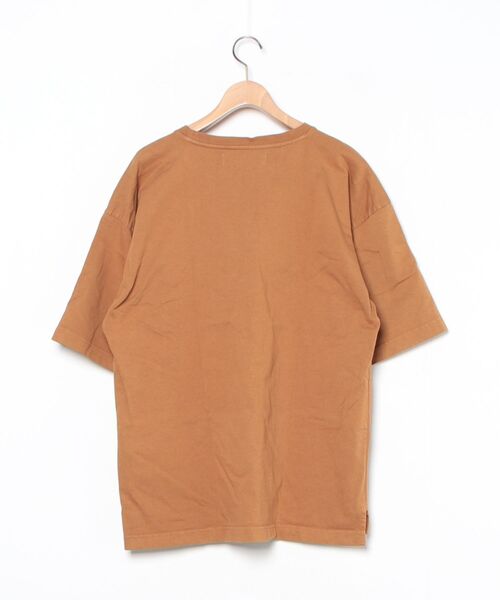 「in・stru(men-tal).」 半袖Tシャツ 44 ブラウン メンズ_画像2
