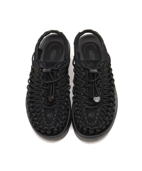 KEEN（キーン） フラットサンダル 25.0cm ブラック レディース 