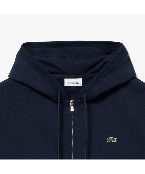 LACOSTE（ラコステ） ジップアップパーカー 38 グレー レディース