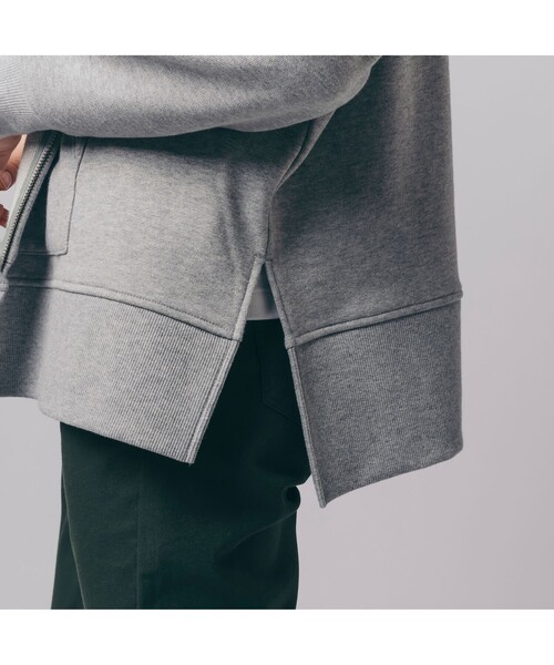 LACOSTE（ラコステ） ジップアップパーカー 38 グレー レディース