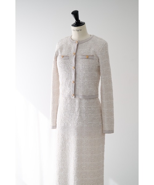 Her lip to ワンピース Spring Tweed Dress Set : ZOZOTOWN Yahoo!店