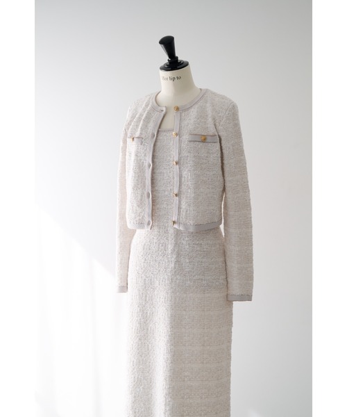 Her lip to ワンピース Spring Tweed Dress Set : ZOZOTOWN Yahoo!店