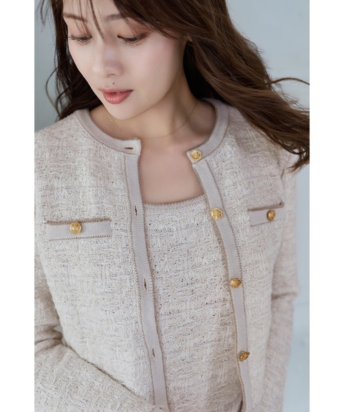 Her lip to ワンピース Spring Tweed Dress Set : ZOZOTOWN Yahoo!店