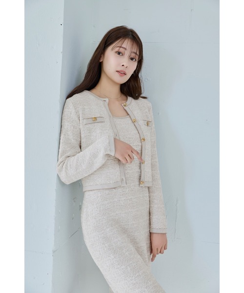 Her lip to ワンピース Spring Tweed Dress Set : ZOZOTOWN Yahoo!店