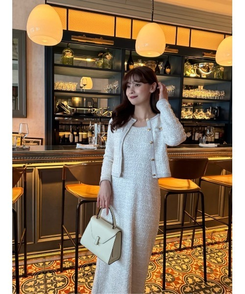Her lip to ワンピース Spring Tweed Dress Set : ZOZOTOWN Yahoo!店