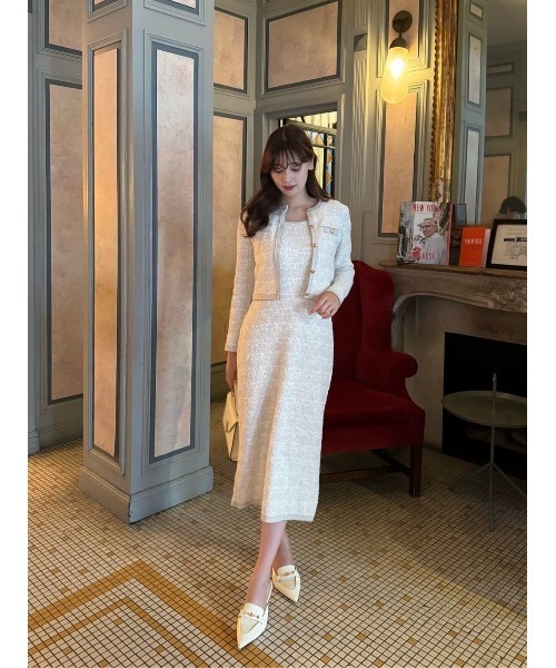 Her lip to ワンピース Spring Tweed Dress Set : ZOZOTOWN Yahoo!店