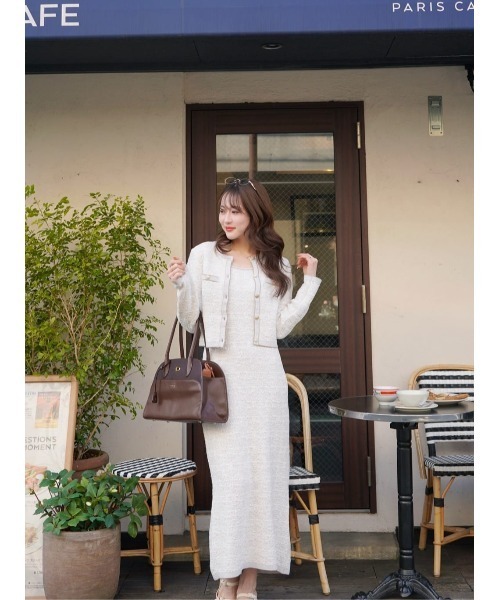 Her lip to ワンピース Spring Tweed Dress Set : ZOZOTOWN Yahoo!店