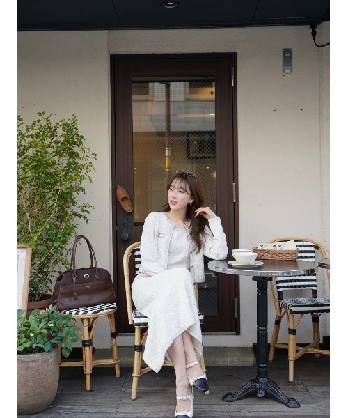 Her lip to ワンピース Spring Tweed Dress Set : ZOZOTOWN Yahoo!店