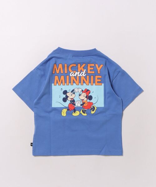 Disney（ディズニー） tシャツ 親子お揃い バックキャラクターTシャツ