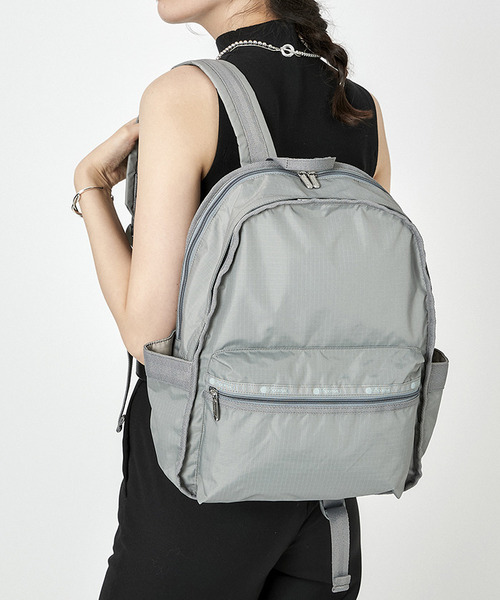 「LeSportsac」 リュック FREE グレー レディース