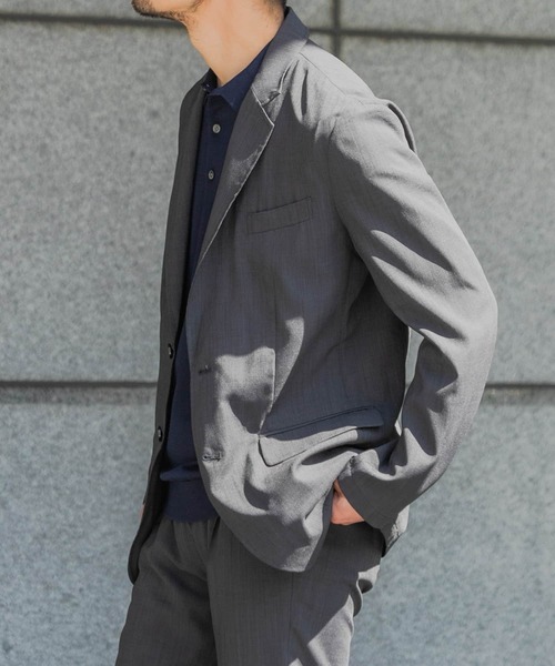 「URBAN RESEARCH ROSSO MEN」 セットアップ X-LARGE チャコールグレー メンズ_画像2
