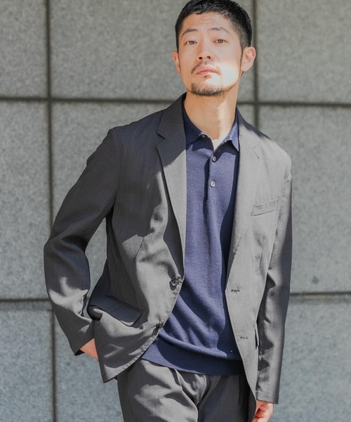「URBAN RESEARCH ROSSO MEN」 セットアップ X-LARGE チャコールグレー メンズ_画像3