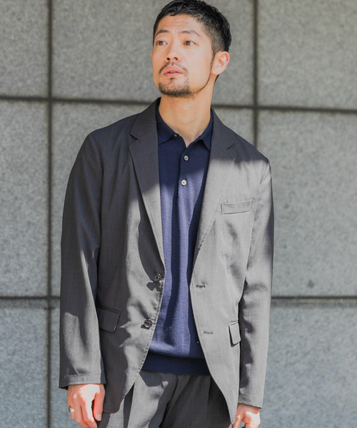 「URBAN RESEARCH ROSSO MEN」 セットアップ X-LARGE チャコールグレー メンズ_画像4
