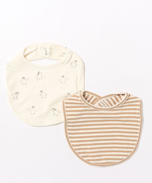 NO WAY スタイ よだれかけ /Quincy Mae/25AW / Jersey Snap Bib， 2