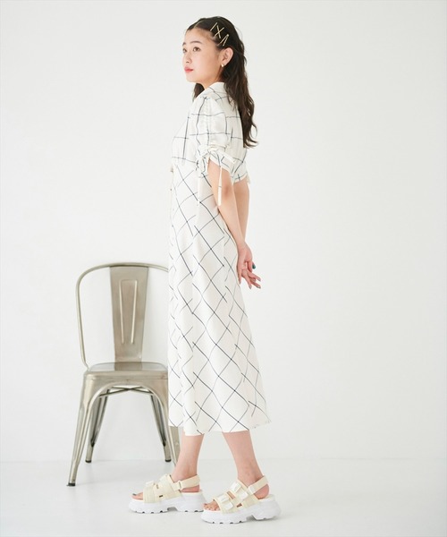 「REDYAZEL」 半袖ワンピース MEDIUM ブルー系その他5 レディース_画像2