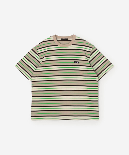 SCYE BASICS（サイベーシックス） tシャツ | コットン 鹿の子ボーダーT