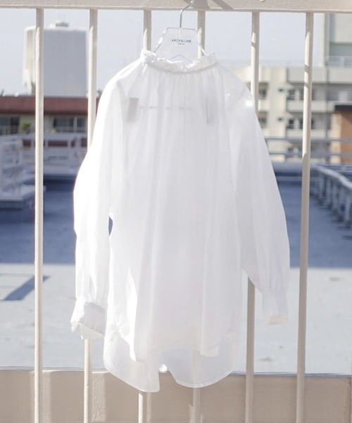 ブラウス シャツ 「ARCH＆LINE」2WAY FRILL BLOUSE KID'S キッズ 子供服の画像