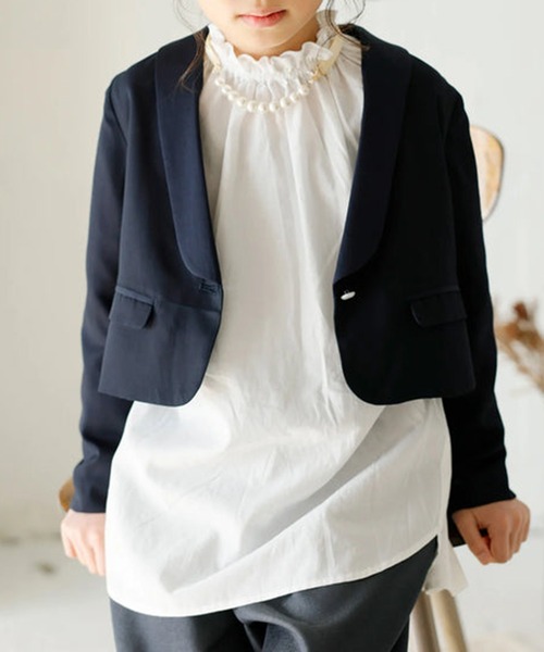 ブラウス シャツ 「ARCH＆LINE」2WAY FRILL BLOUSE KID'S キッズ 子供服の画像