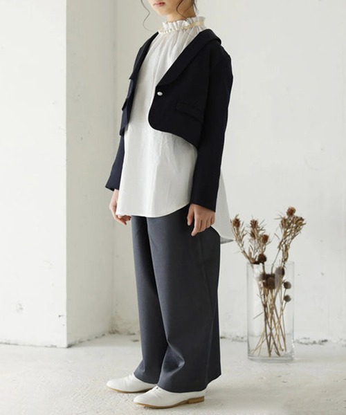 ブラウス シャツ 「ARCH＆LINE」2WAY FRILL BLOUSE KID'S キッズ 子供服の画像