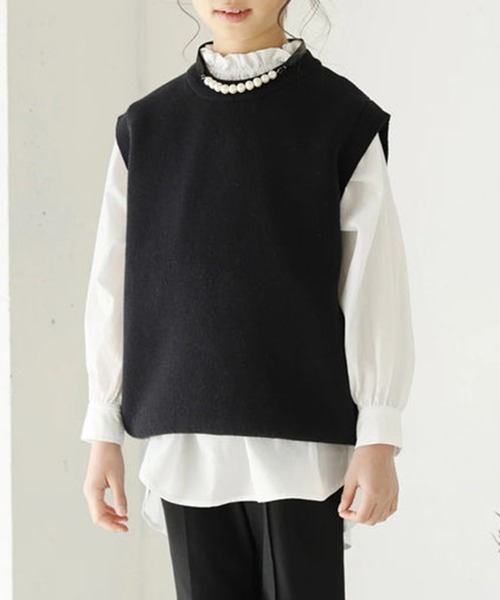 ブラウス シャツ 「ARCH＆LINE」2WAY FRILL BLOUSE KID'S キッズ 子供服の画像