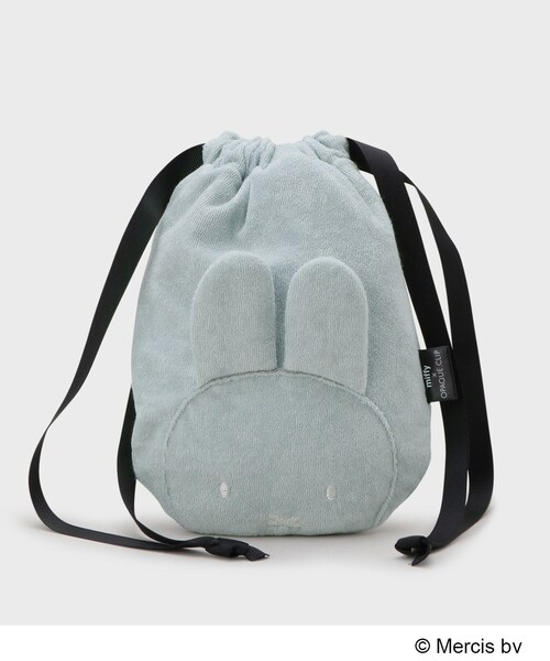 Miffy（ミッフィー） ポーチ 「miffy」パイル巾着ポーチ レディース