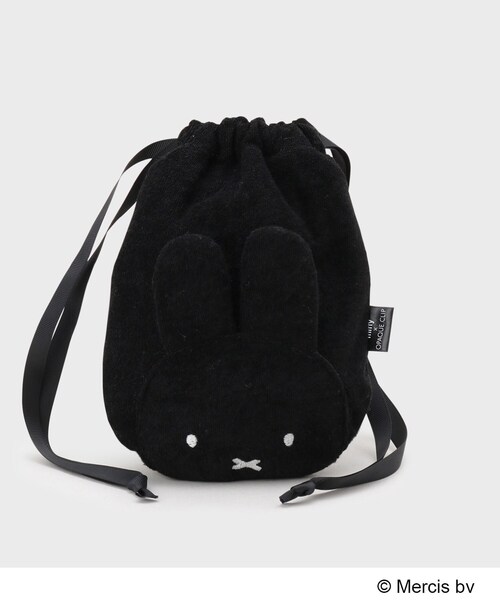 Miffy（ミッフィー） ポーチ 「miffy」パイル巾着ポーチ レディース