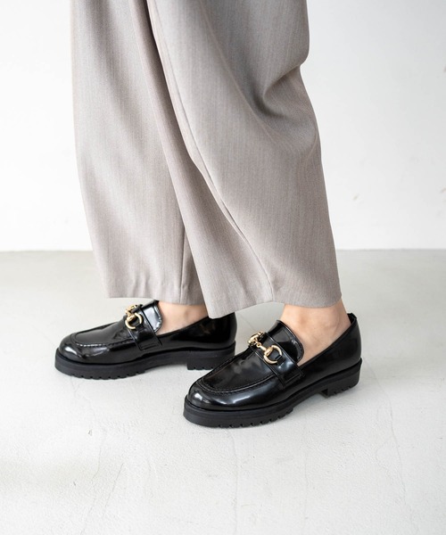 「Launa lea」 シューズ 23.0cm ダークブラウン レディース_画像4