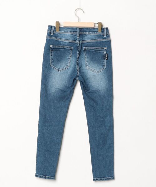 「REGIEVO」 スキニーデニムパンツ S ブルー メンズ_画像2