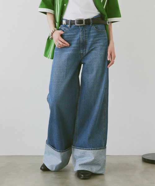 soerte デニムパンツ 3 ブルー メンズ : ZOZOTOWN Yahoo!店 - 通販 