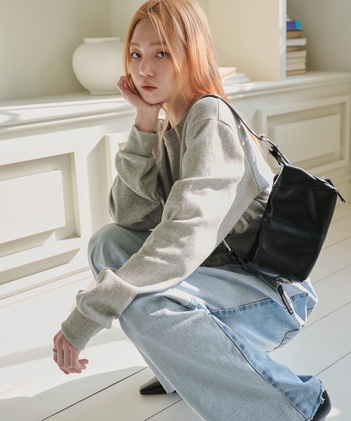 「UNE MANSION」 デニムパンツ SMALL ライトブルー レディース_画像4